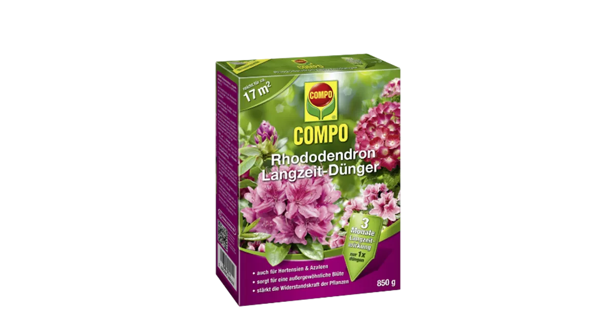 COMPO , Rhododendron Langzeit-Dnger - Blumen-Gaab