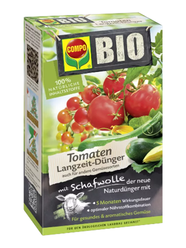 Tomaten Langzeit-Dünger mit Schafwolle