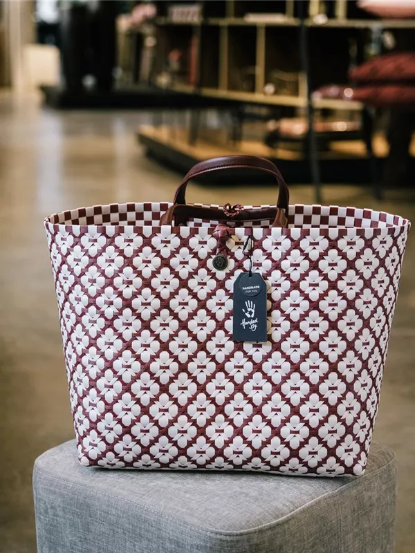 MOTIF bag Marsala red