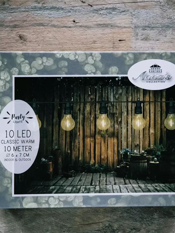 10 LED Classic warm 6* 7cm
